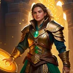 Home 3 던전앤파이터 시즌 패스 혜택 - **Prompt:** A detailed, high-fantasy illustration of an adventurer, gender-neutral, wearing sturdy b...